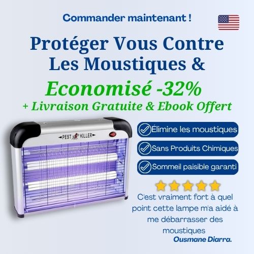 MoustiKill™ - Lampe anti moustique