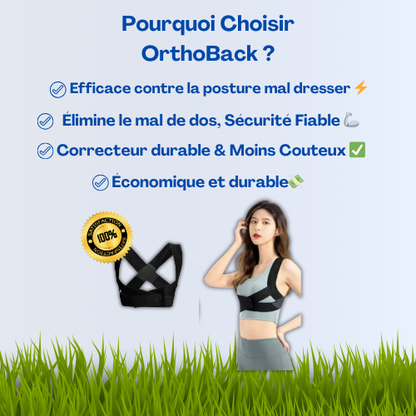 OrthoBack™ - Correcteur de Posture