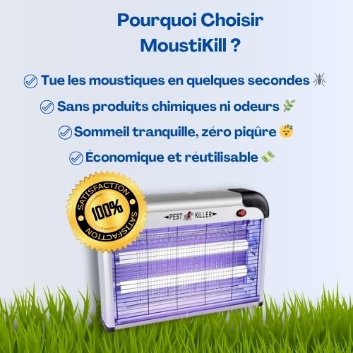 MoustiKill™ - Lampe anti moustique