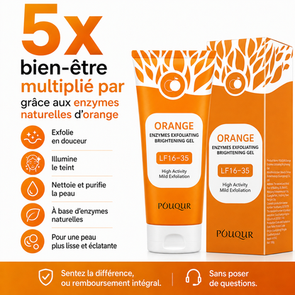 Orange Pouqur™ - Exfoliant pour la peau