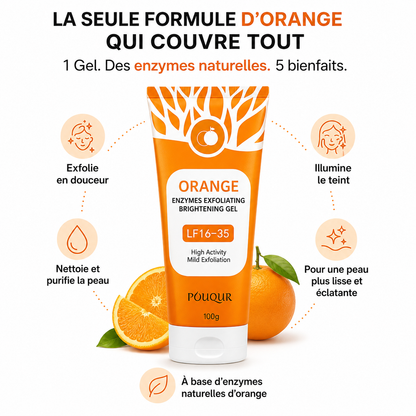 Orange Pouqur™ - Exfoliant pour la peau