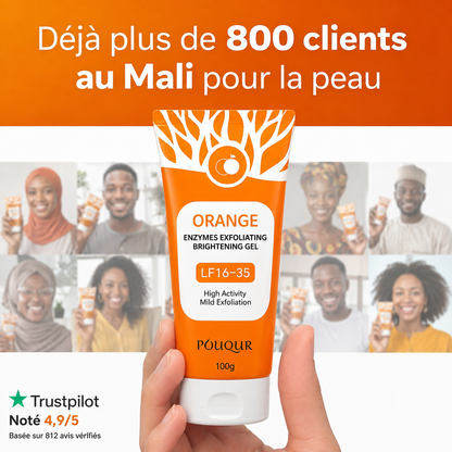 Orange Pouqur™ - Exfoliant pour la peau