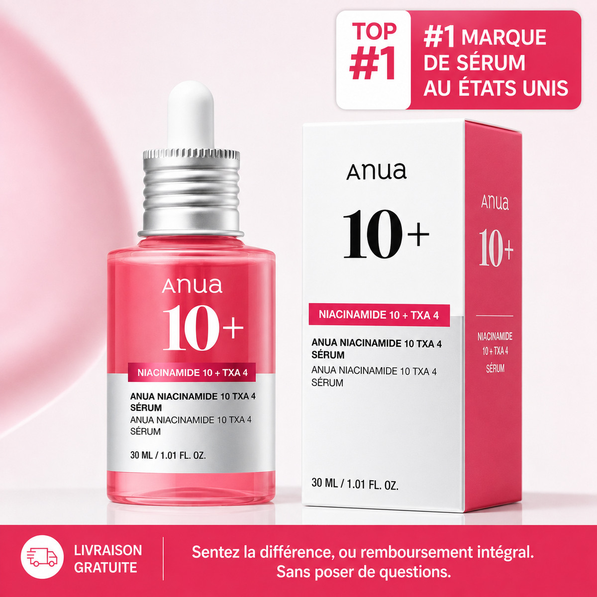 Anua 10+™ - Sérum pour le visage