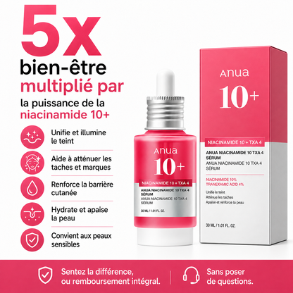Anua 10+™ - Sérum pour le visage