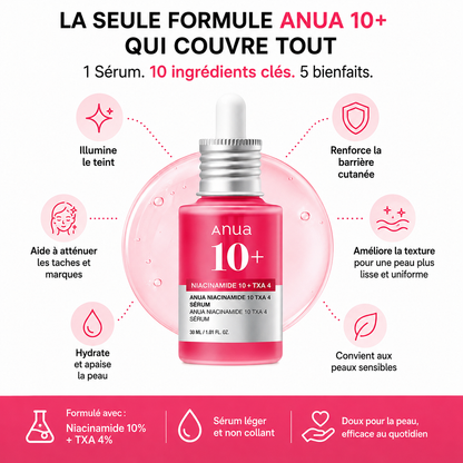 Anua 10+™ - Sérum pour le visage