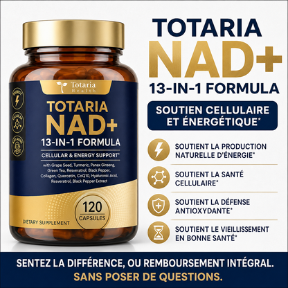 Totaria NAD+™ - Capsules de NAD+