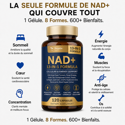 Totaria NAD+™ - Capsules de NAD+