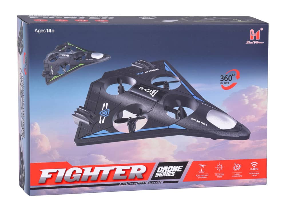Jet Fighter™ -  Mini avion de chasse 360°