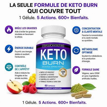 Keto Burn™ - Capsules pour la perte de poids