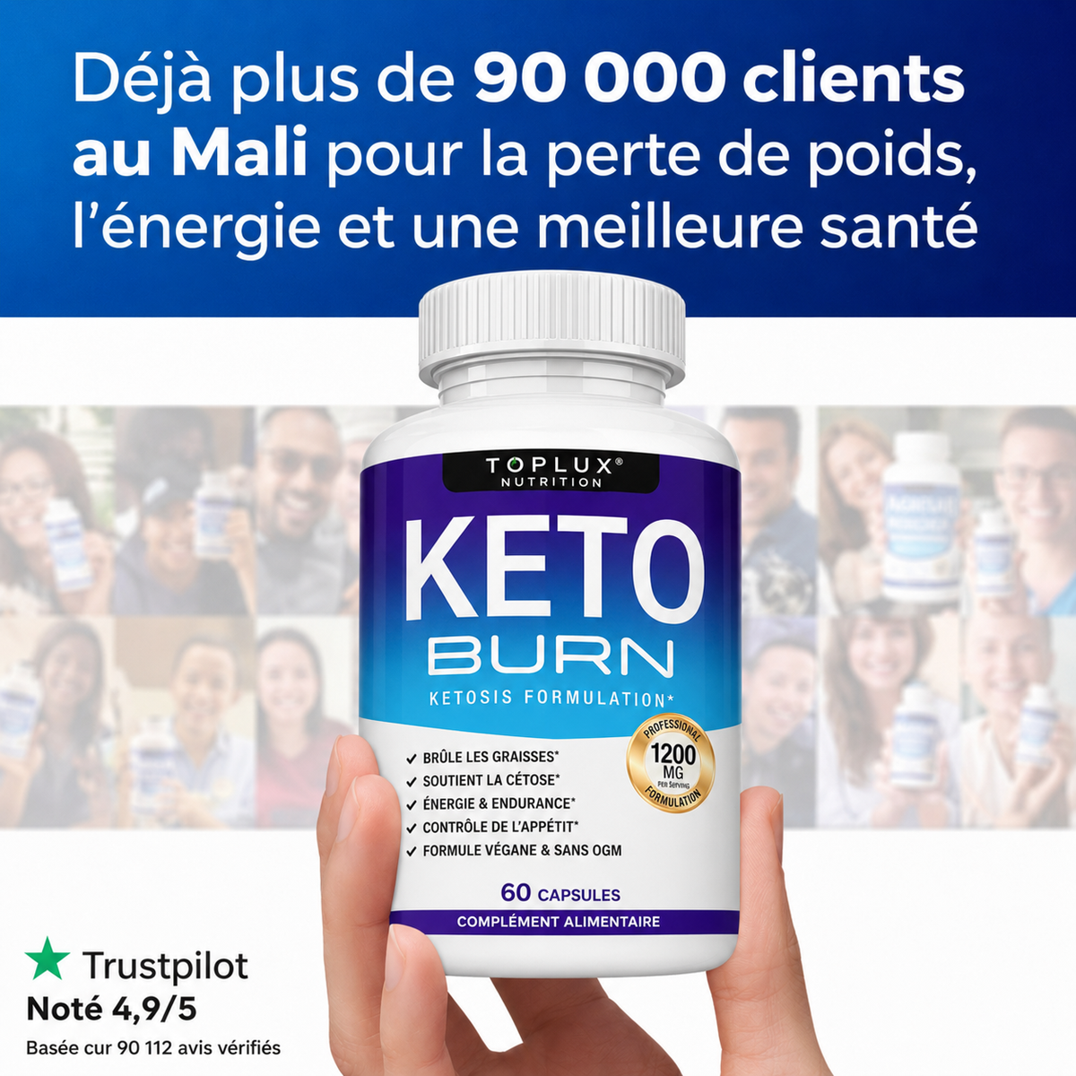 Keto Burn™ - Capsules pour la perte de poids