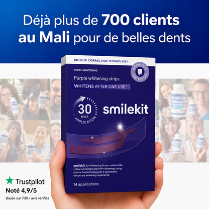 SmileKit™ - Bandes de blanchiment